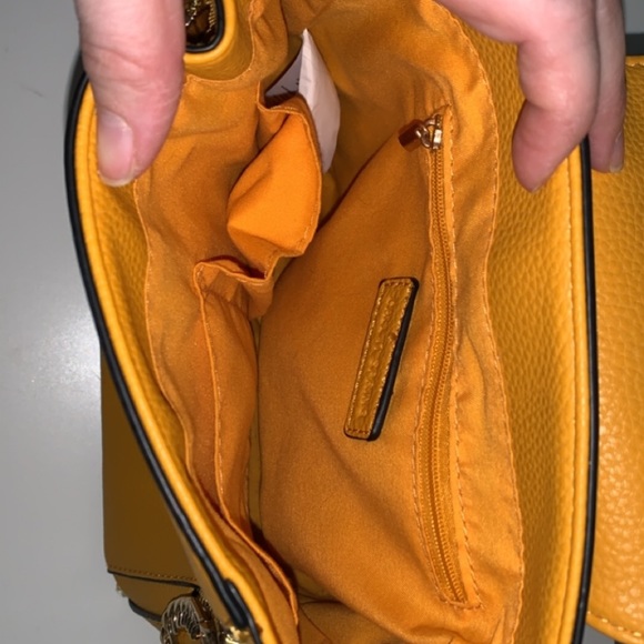 ALDO Mini-Backpack, Mustard Yellow - Picture 2 of 4